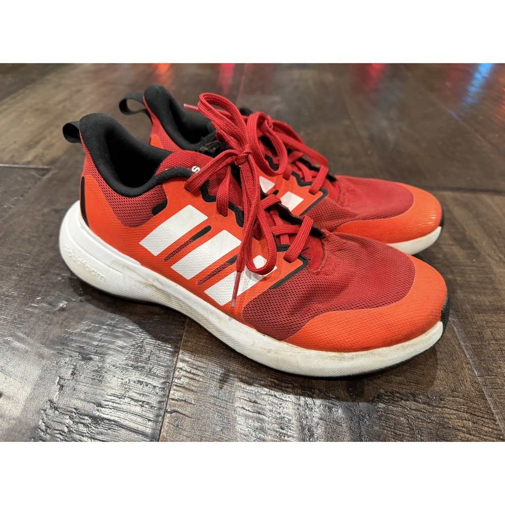 Adidas Boys Fortarun‎ 2.0 Cloudfoam HP5437 Red Running Shoes Sneakers Size 6.5